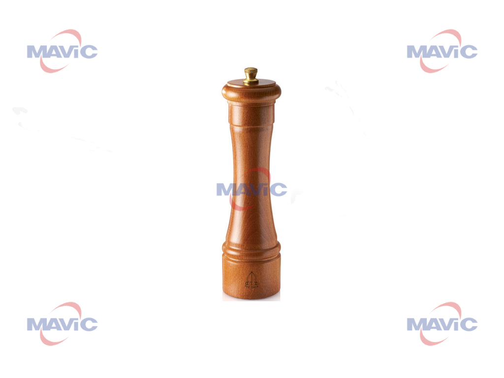 Macinapepe Bisetti Milano In Acrilico Trasparente – Altezza 32 Cm Con Macinino Regolabile In Acciaio Temperato, Prodotto In Italia