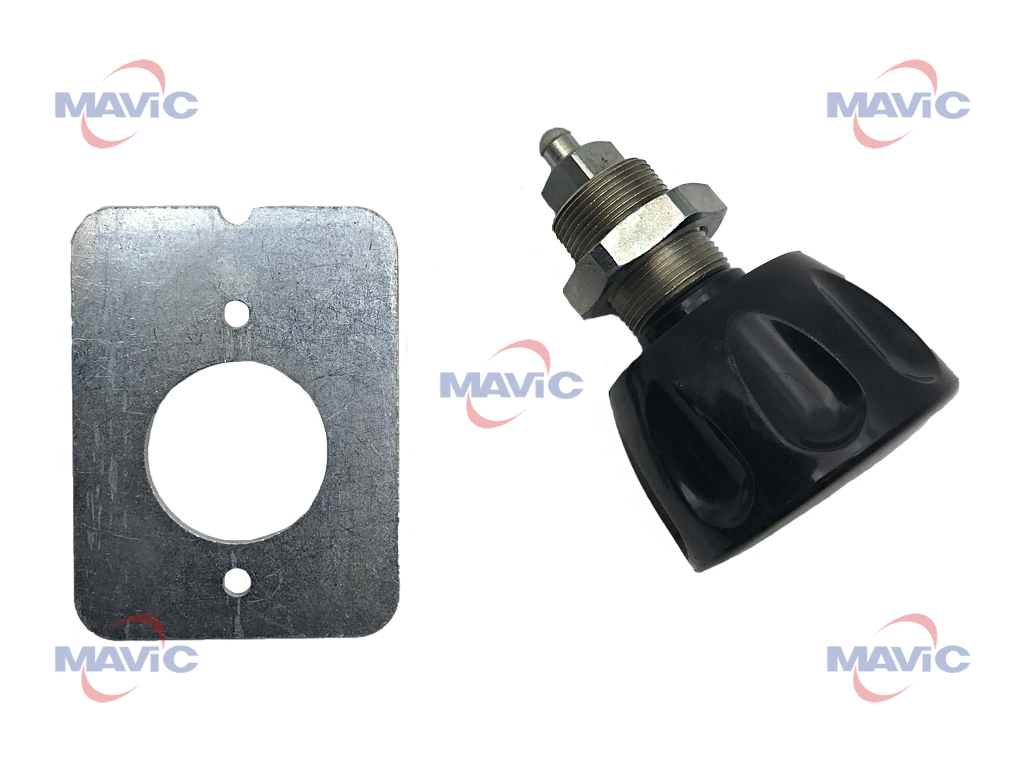 Manopola Di Ricambio Per Affettatrici - Perno Da 6 Mm, Made In Italy - Foto 5